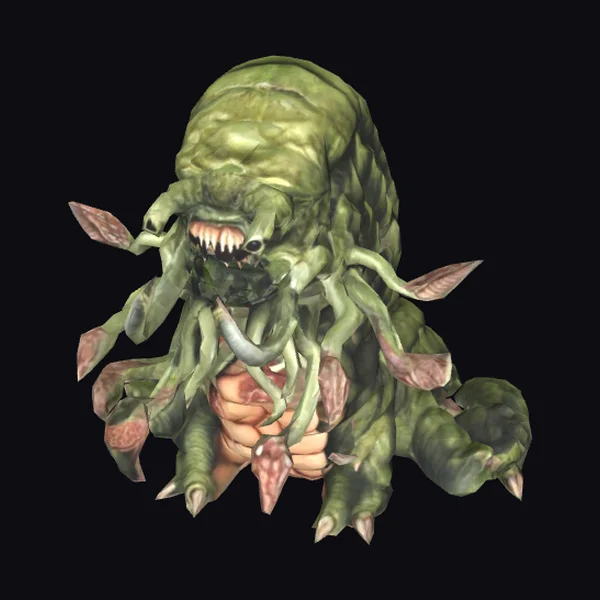 Green Tentacled Monster