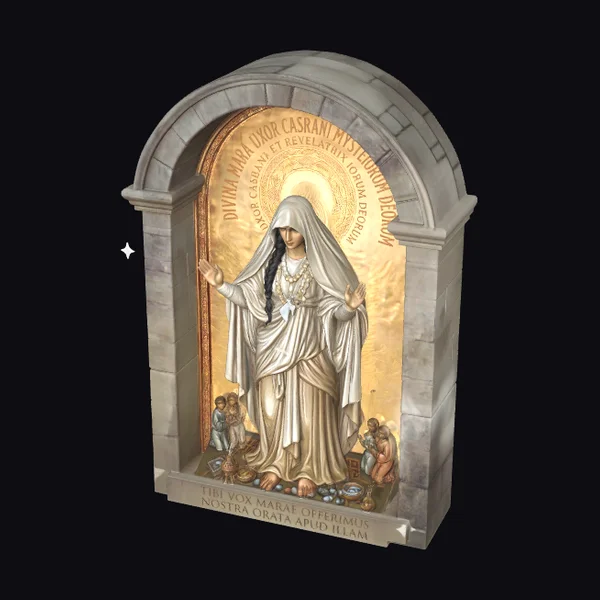 Lady of Golden Arch Statue