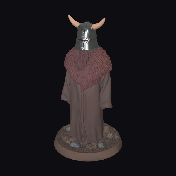 Horned Warrior Bust
