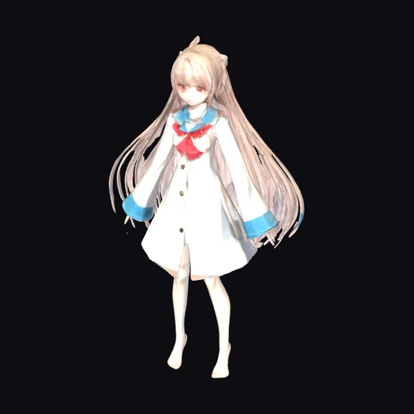 Anime Girl Long Hair