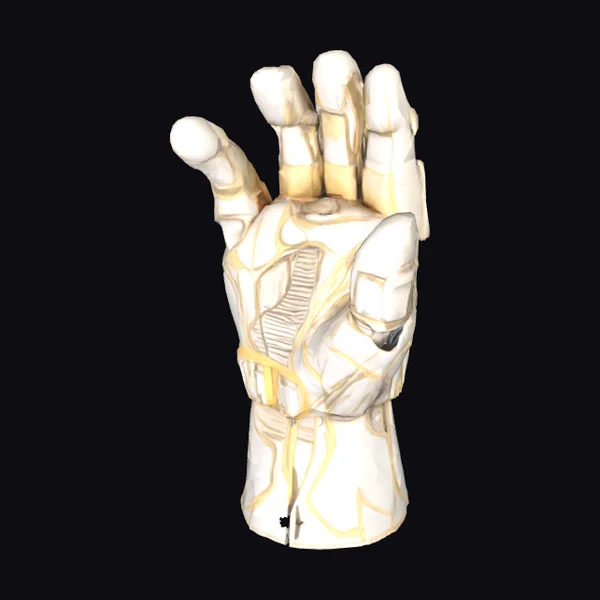 Metallic Cybernetic Glove