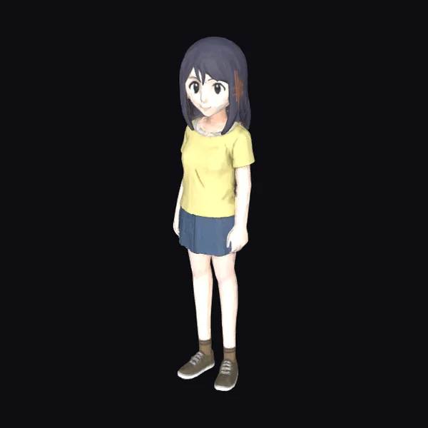 Girl in Yellow Shirt