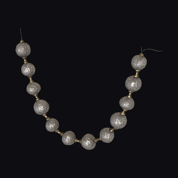 Glittering Pearl Chandelier Necklace