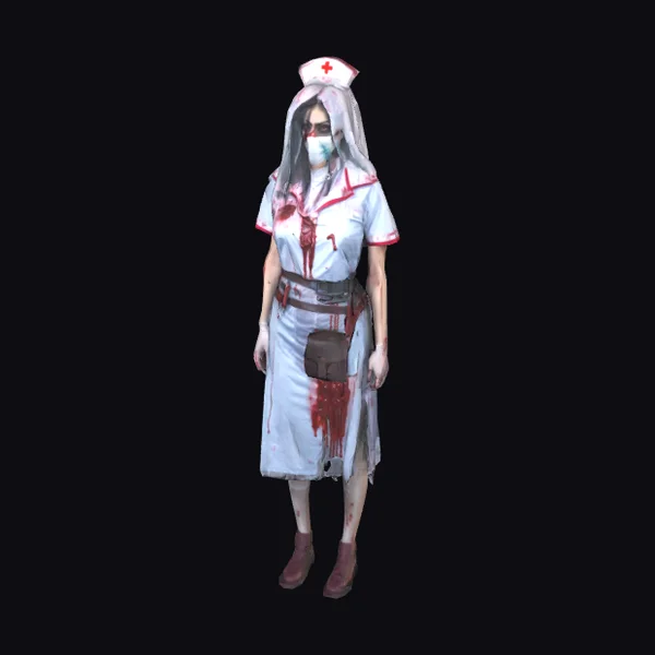 Bloodstained Nurse Uniform