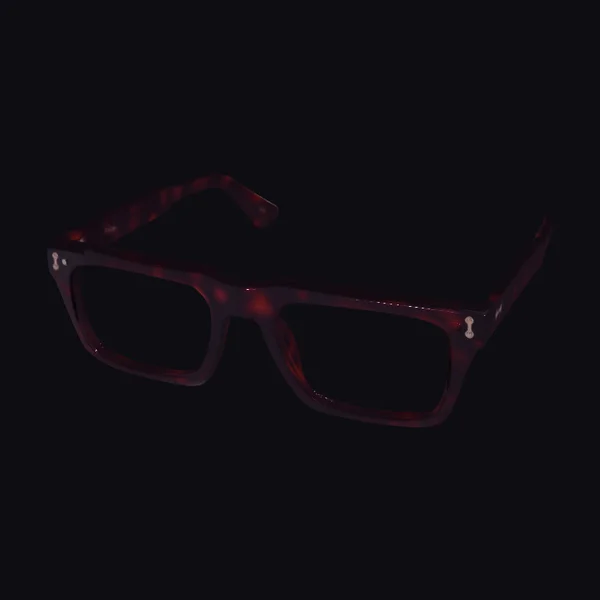 Tortoiseshell Rectangular Glasses