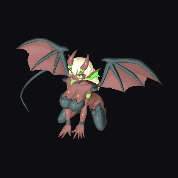 Winged Emerald Creature