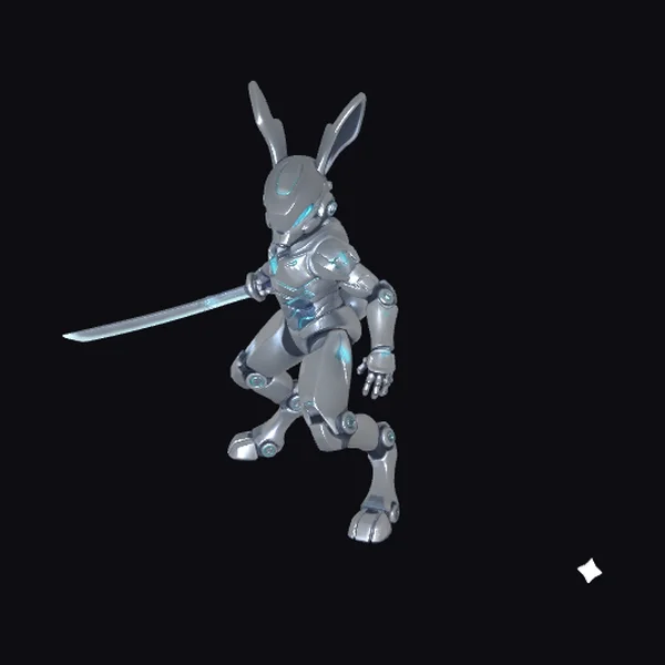 Cyber Bunny Warrior