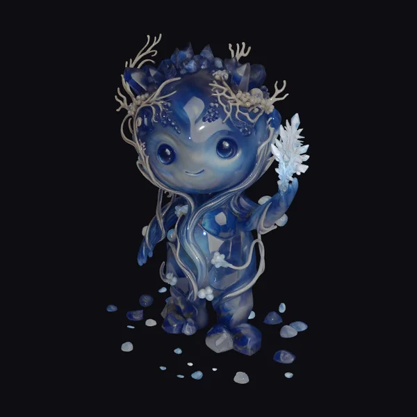 Crystal Blue Creature