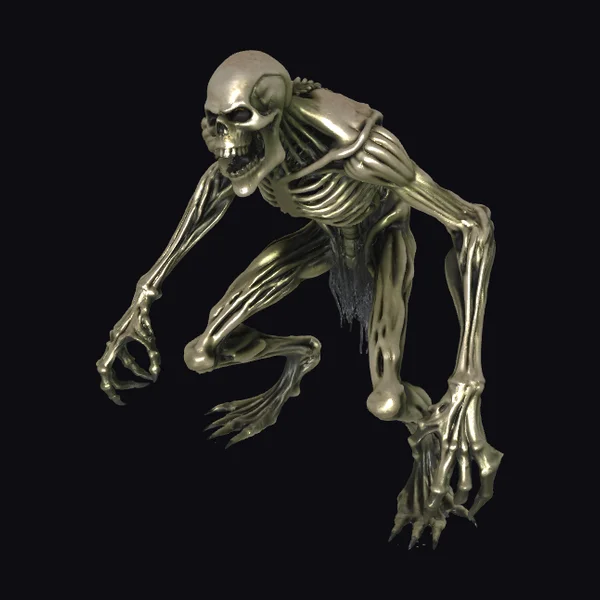 Golden Skeleton Creature