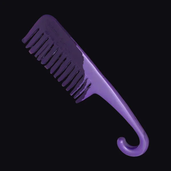 Purple Detangling Comb