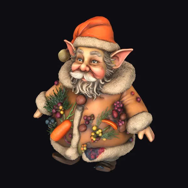 Jolly Elf Character