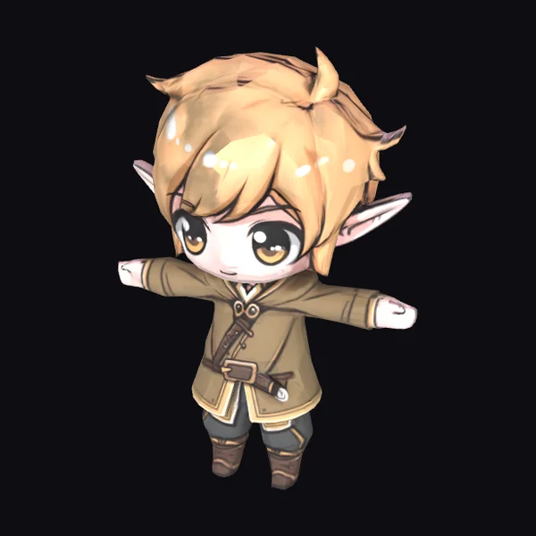 Chibi Elf Adventurer