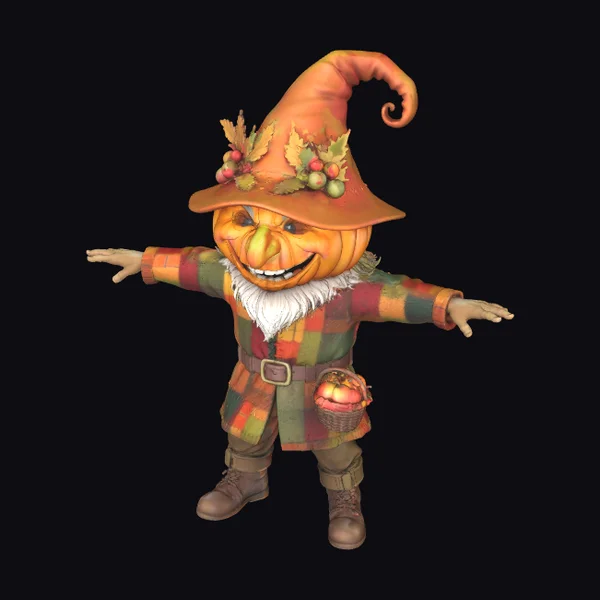 Harvest Pumpkin Elf