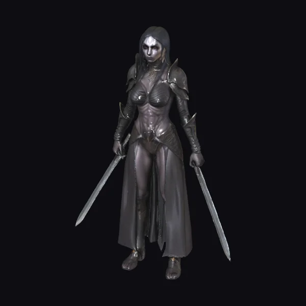 Dark Elf Warrior Female