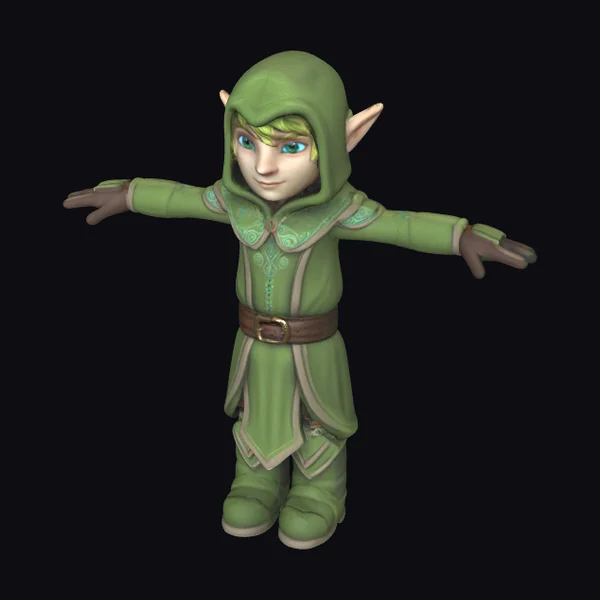 Green Elf Adventurer