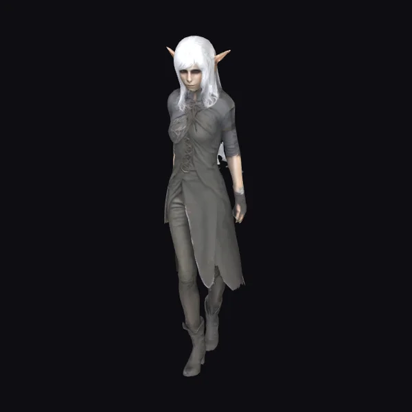 Dark Elf in Rags