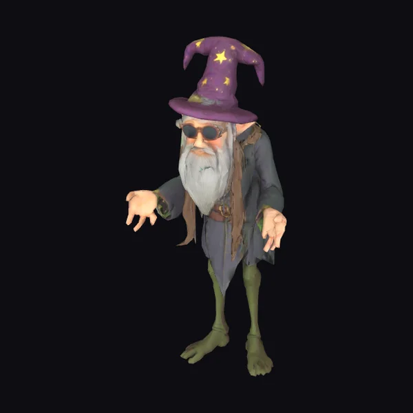 Wonky Elf Wizard