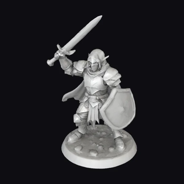 Elf Warrior with Sword