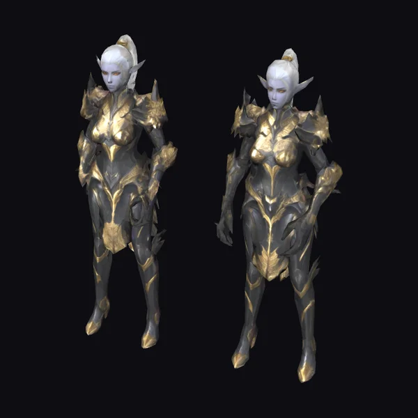 Dark Elf Warrior Armor