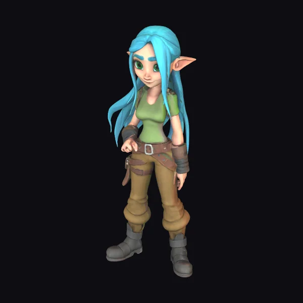 Elf Girl Adventurer