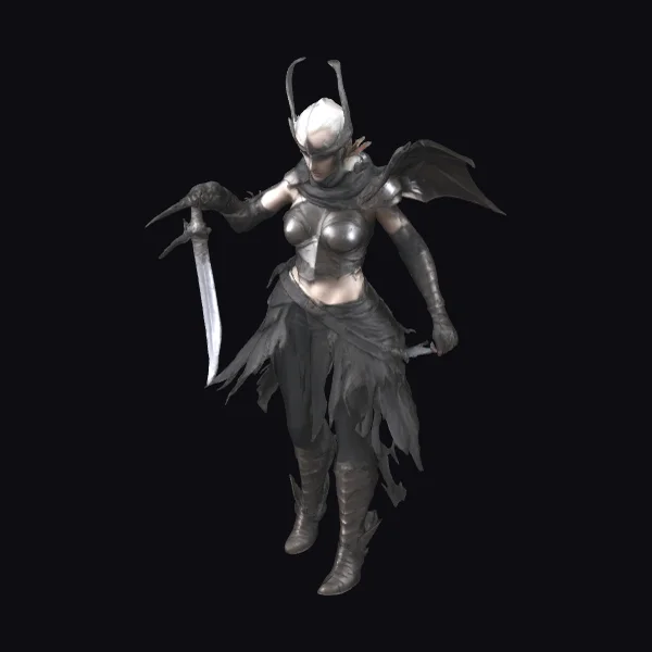 Dark Elf Warrior Maiden