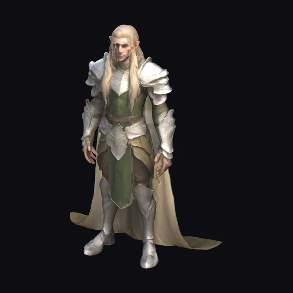Elegant Elf Guardian Male