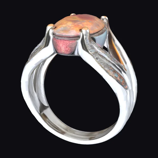 Opal Gemstone Ring