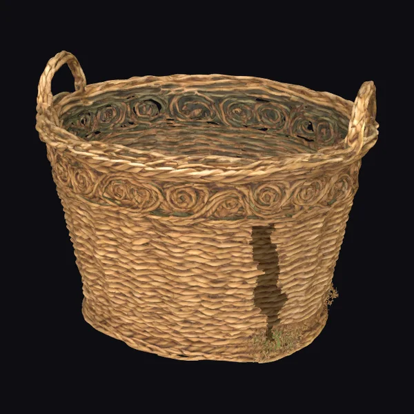 Woven Wicker Basket