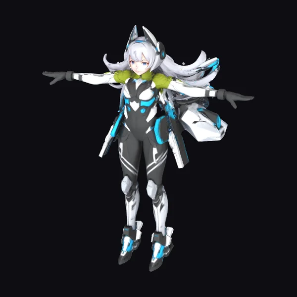 Cyber Warrior in Flight