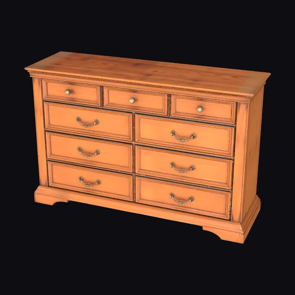 Wooden Dresser with Drawers