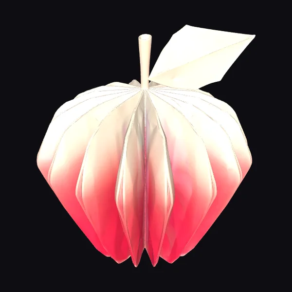 Origami Apple