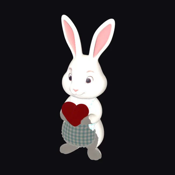 Cute Valentine Bunny