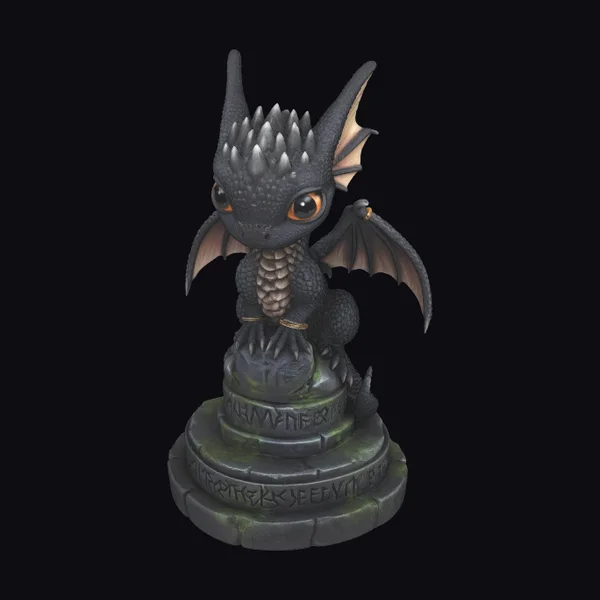 Runebound Dragonling Figurine