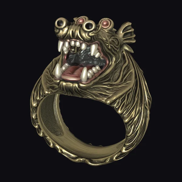Monster Mouth Ring