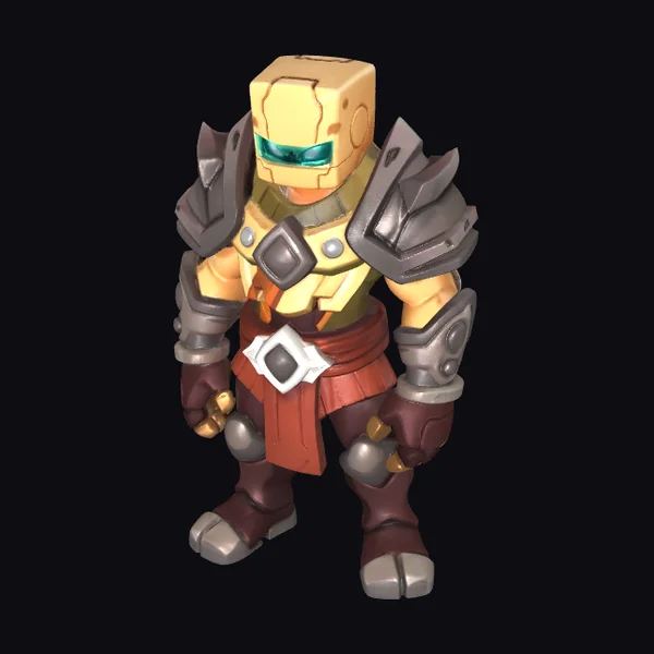 Stylized Stone Guardian