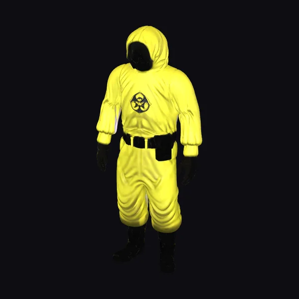 Yellow Hazmat Suit
