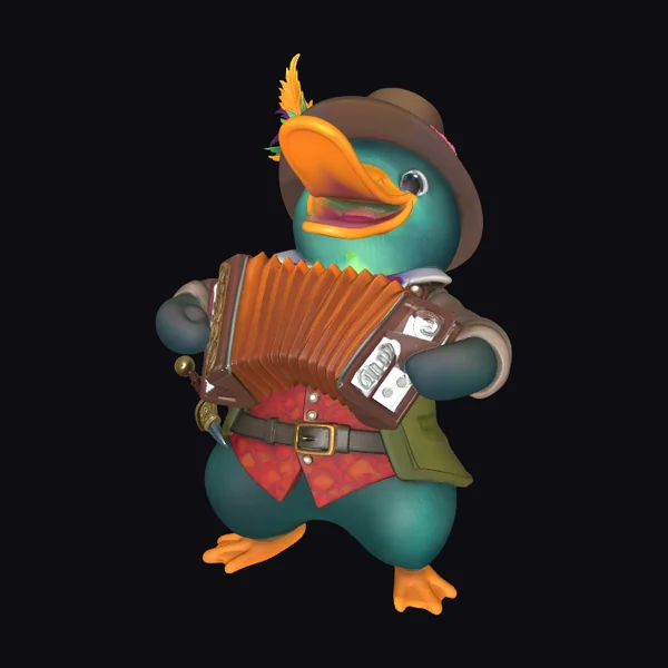 Accordion Duck