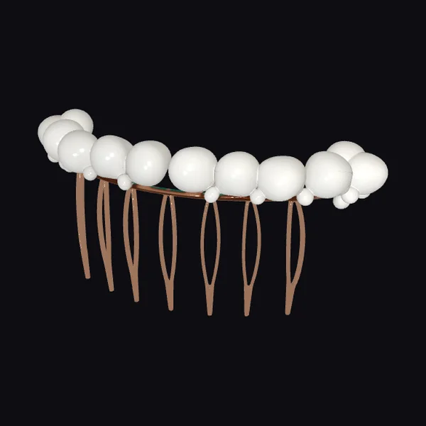 Pearl Wedding Hair Comb