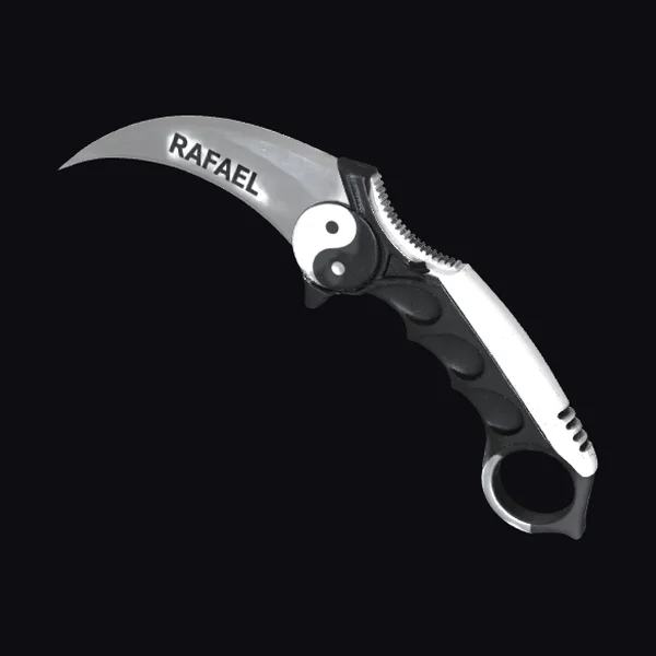 Curved Blade Pocket Knife