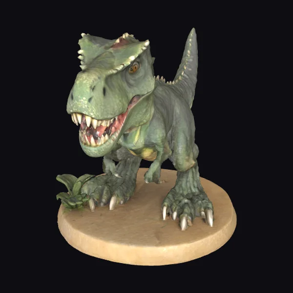 Green Tyrannosaurus Rex Figure