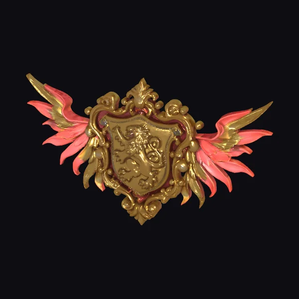 Golden Crest Emblem