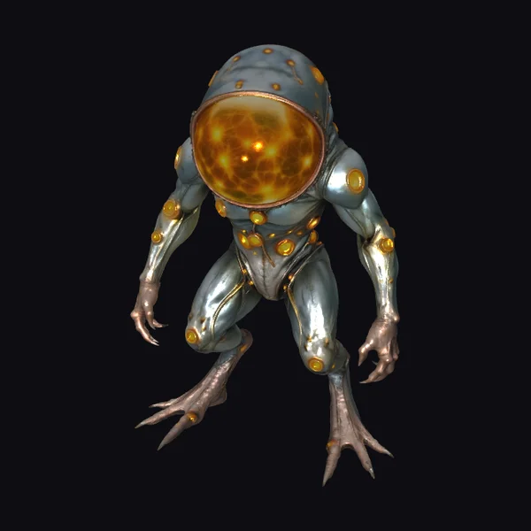 Alien Space Suit Creature