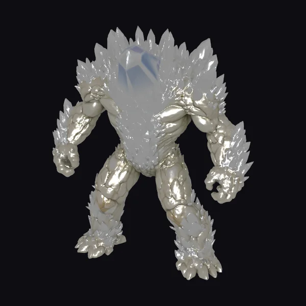 Crystal Monster Figure