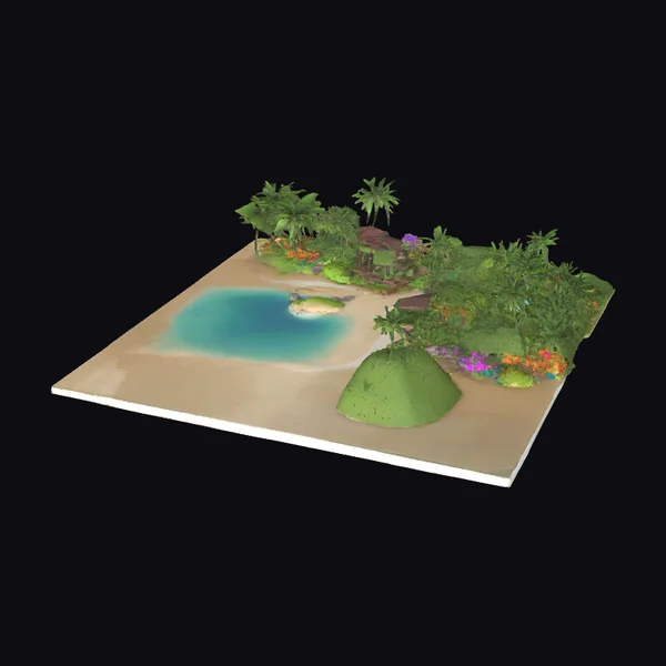 Tropical Island Getaway