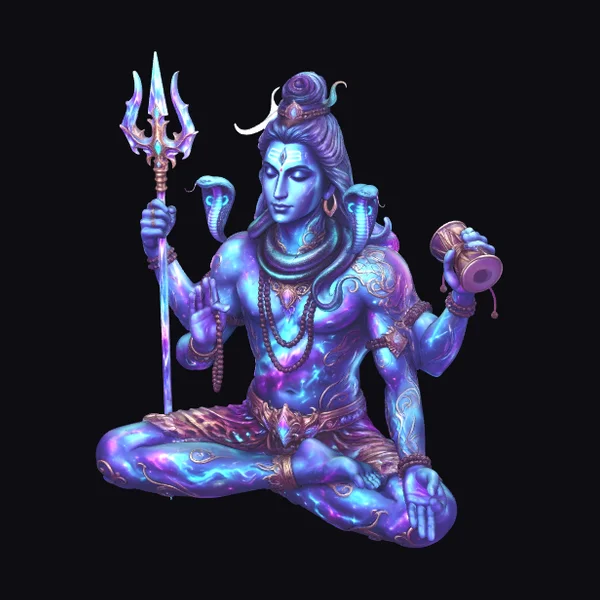 Hindu Deity in Meditation