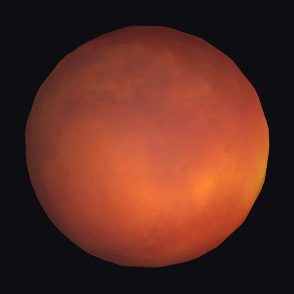 Orange Gradient Sphere