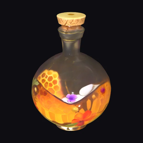 Honey Elixir Bottle