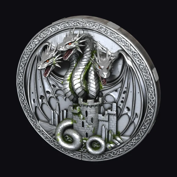 Triple Headed Dragon Emblem