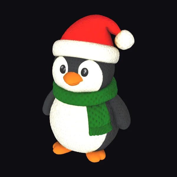 Festive Penguin Plush