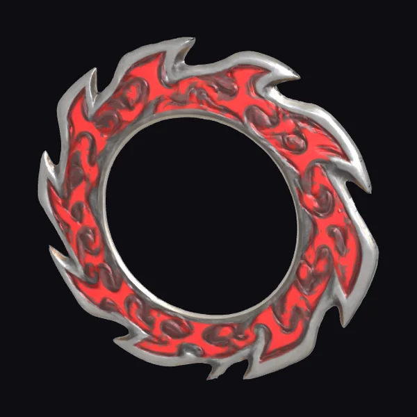 Blazing Red Ring